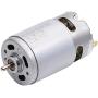 Fielect 18V DC Motor 20500RPM Round Shaft High Torque Electric Motor for DIY Electric/Electronic Projects, Drills, Robots, RC Vehicals, Remote Controlled Cars/Robot, Saw Repair/Replacement Engine