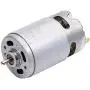 Fielect 18V DC Motor 20500RPM Round Shaft High Torque Electric Motor for DIY Electric/Electronic Projects, Drills, Robots, RC Vehicals, Remote Controlled Cars/Robot, Saw Repair/Replacement Engine