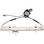 Front Right Passenger Side Power Window Lift Regulator with Motor Assembly Replacement Compatible with 1998 1999 2000 2001 2002 Honda Accord