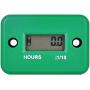 Nine-Rong Digital LCD Inductive Hour Meter Hourmeter Waterproof for Marine Boat SnowBlower Inverter Generator Motorcycle ATV Lawn Mower and Small Gas Engine(Black)