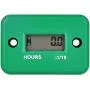 Nine-Rong Digital LCD Inductive Hour Meter Hourmeter Waterproof for Marine Boat SnowBlower Inverter Generator Motorcycle ATV Lawn Mower and Small Gas Engine(Black)