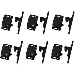 6 Pack Cabinet Door Latch/RV Drawer Latch, Latches for Home and Cabinet Doors, Ideal for RV, Camper, Motor, Home, Trailor, OEM Replacement