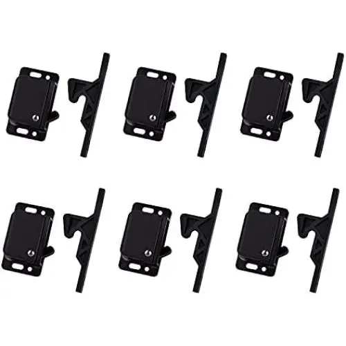 6 Pack Cabinet Door Latch/RV Drawer Latch, Latches for Home and Cabinet Doors, Ideal for RV, Camper, Motor, Home, Trailor, OEM Replacement 6 Pack Cabinet Door Latch/RV Drawer Latch, Latches for Home and Cabinet Doors, Ideal for RV, Camper, Motor, Home, Trailor, OEM Replacement