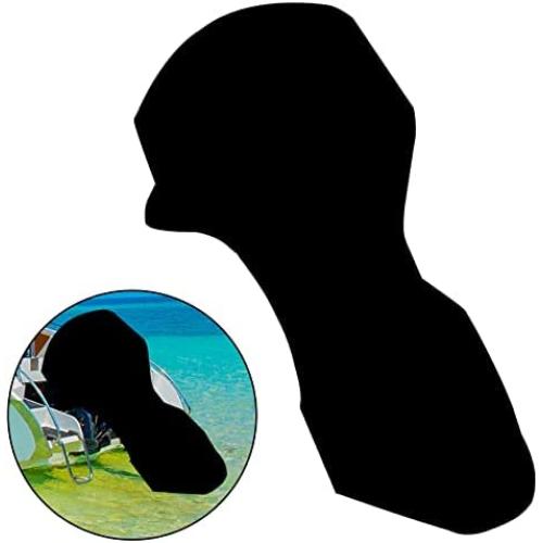 VEITHI Outboard Motor Cover, 600D Heavy Duty Oxford Fabric Waterproof Boat Motor Covers, Sunproof Full Outboard Motor Engine Cover Fit for Motor 30-60 HP, Black