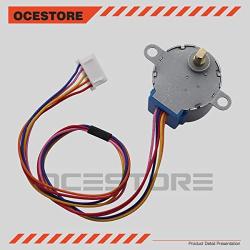 OCESTORE 3 Sets ULN2003 Stepper Motor Driver Board 5V 28BYJ-48 Stepper Motor Stepper Motor