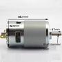 Moteur DC 775 Pangocho Jinchao, Haut Débit, Haute Vitesse, Idéal pour Scie à Bois DIY, Roulements à Billes Double, Facile à Installer (Tension : 775 Motor) Moteur DC 775 Pangocho Jinchao, Haut Débit, Haute Vitesse, Idéal pour Scie à Bois DIY, Roulements à Billes Double, Facile à Installer (Tension : 775 Motor)