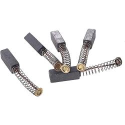 NIOOLIUK 15 Pcs Carbon Brushes with Wire Leads and Brush Springs Attached 19mm x 7 mm x 6 mm for Generic Electric Motor