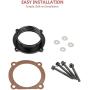 Wrangler 3.6L Throttle Body Spacer - Compatible with Jeep Wrangler JK JL JT Gladiator 3.6L Engine 2012-2021