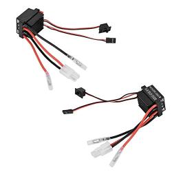 ESC With Brake,320A Brushed ESC Electronic Speed Controller With Brake for RC Car Boat