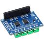 SB New Motorshield for Raspberry Pi 3,2,1 and Zero This Expansion Board can Control up to 4 Motors or 2 Stepper Motor, 2 IR sensors and a Single ultrasonic Sensor.