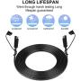 Câble d'extension SAE SAE 16AWG 10FT (3,1M) avec protection contre la poussière, câble SAE vers SAE de 2 fils de type OFC SPT-2 UL pour panneaux solaires, moto, voitures, batteries, tracteurs, noir (16AWG 10FT) Câble d'extension SAE SAE 16AWG 10FT (3,1M) avec protection contre la poussière, câble SAE vers SAE de 2 fils de type OFC SPT-2 UL pour panneaux solaires, moto, voitures, batteries, tracteurs, noir (16AWG 10FT)
