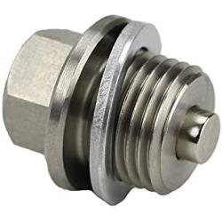 Votex - M16 X 1.5 MM Stainless Steel Engine Magnetic Oil Drain Plug with Neodymium Magnet - Made In USA - Part Number DP009