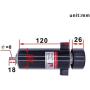 Pangocho Jinchao-Dc Motor 500W Air Cool Spindle Motor, CNC Engraving Machine Tool Spindle Replaceable Carbon Brush, Dc 12V-48V, Easy to Install