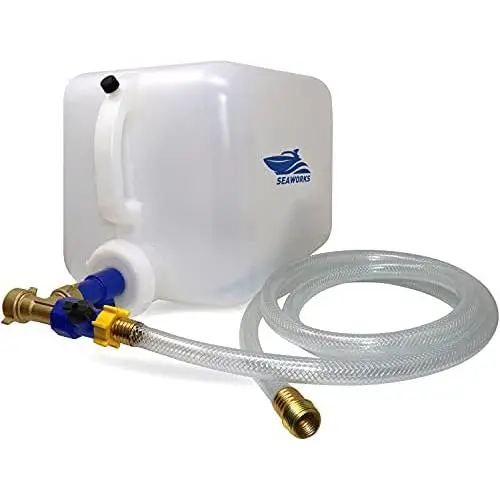 Kit d’entretien hivernal pour moteur de bateau Seaworks – Système de gravité DIY pour la préparation hivernale des moteurs marins – Pour moteurs inboard et hors-bord Kit d’entretien hivernal pour moteur de bateau Seaworks – Système de gravité DIY pour la préparation hivernale des moteurs marins – Pour moteurs inboard et hors-bord