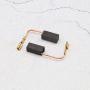 2 Pairs Motor Carbon Brushes 15x7x6.3mm Compatible with Flex L 1109 L 1109 FE L 1109 A L 1503 VR L 1506 VR L 1509 F1109