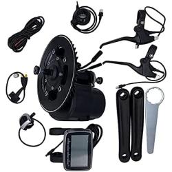 New Version 52V 750w Tongsheng TSDZ2 ebike Kit Mid Motor,with Torque Sensor,Throttle/Brake/Front Light Included