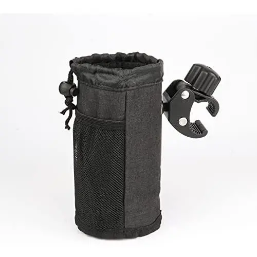 SINGARO&nbsp;Motorcycle&nbsp;Cup&nbsp;Holder&nbsp;Holder&nbsp;with&nbsp;Alligator&nbsp;Clip&nbsp;Handle&nbsp;Cup&nbsp;Holder,&nbsp;Oxford&nbsp;Fabric&nbsp;with&nbsp;Mesh&nbsp;Bag&nbsp;Bicycle&nbsp;Accessories&nbsp;for&nbsp;ATV,&nbsp;Scooter,&nbsp;Wheelcha