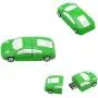 Green Car USB Drive - Green Car Flash Drive for Boys and Girls - Trendy Flash Drive - Back to School Gifts for Kids (Green Car)