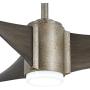 Minka-Aire F832L-VI Triple 60 Inch Ceiling Fan with Integrated LED Light and DC Motor in Vintage Iron Finish