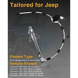 A-Premium Power Window Regulator with Motor Compatible with Jeep Cherokee XJ 1997-2001 Front Passenger Side