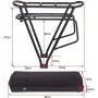 Grideto Electric Bike Lithium-ion Battery 36V/48V/52V, Electric Bicycle Rear Rack Battery with Luggage Carrier and Rear Lights, for 750W 500W 250W Motor,36V19.2AH