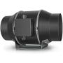 iPower Quiet 6” Inline Duct Fan with Speed Controller - Ventilation Exhaust Fan for Heating Cooling Booster, Grow Tents