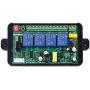 AC 85V 110V 220V 250V Wireless Remote Control Switch 220V Universal 4 Channel 10A Remote Receiver Module, 433MHz Remote Control for Garage Control, Motor, Lights & More