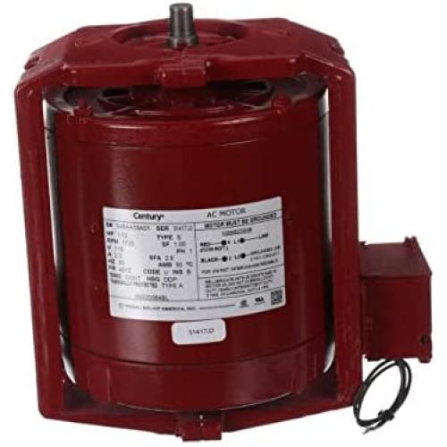 HW20084BL Century 1/12 hp 1725 RPM 115V Hot Water Circulator Motor Century # HW20084BL