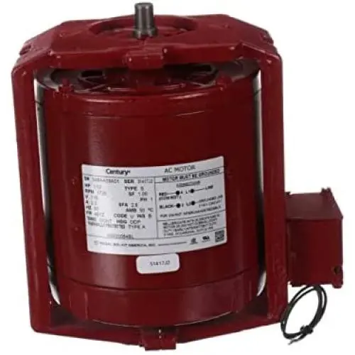 HW20084BL Century 1/12 hp 1725 RPM 115V Hot Water Circulator Motor Century # HW20084BL