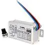 uniquegoods 9V 12V 24V 36V 48V 60VDC 20A PWM DC Motor Speed Controller Stepless Variable Speed Regulator With Metal Shell CCM5S