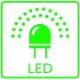 Minka-Aire F868L-WHF Sleek - Led 60
