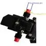 CYBERNOVA DC12V 131PSI 6L/m Water High Pressure Diaphragm Self Priming Pump Caravan/Boat/RV/Garden/Vehicle Cleaning/Motorhome(6L/m) -3308