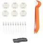 Dr.Roc Instrument Cluster Gauge Stepper Motor Repair Kit X27 168 ( 6 Motors,10 Backlight Bulbs,1 Remove Tool,Flux Rosin Core Solder )