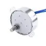 FTVOGUE AC 100-127V 4W Synchronous Motor 50 60Hz CCW CW Geared Motor for Electric Fan, Heater, Handicrafts[10-12RPM],Dedicated Motor
