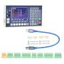FTVOGUE Stepper Servo Motor Programmable Controller,DC 24V 4‑Axis Pulse Generator Servo Controller[55H-2],Servo Motor
