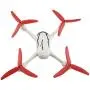 Upgraded Propellers Three Blades Main Blade Propeller Motors with Metal Gears for Hubsan H502E H502S Drone Replacement CCW CW RC Quadcopter Spare Parts Set (Red)