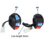 Rudder Switch Spare Handle Bar Left and Right Horn Beep Electric Start Controller 7/8
