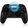 SINGLAND Wireless Controller for Nintendo Switch with NFC Function,Switch Gamepad with Vibration Motor Gyro 6-axis Sensing Turbo Function Remote Joystick for Nintendo Switch and PC (Black)