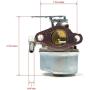 The ROP Shop | Carburetor with Gasket for Tecumseh HSSK50-67244N, HSSK50-67244P Motor Engines