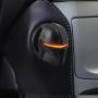 Mando The Mandalorian Star Wars Push to Start Button Cover, Car Ignition Button Cover, Car Start and Stop Button Decoration Ring, Anti Scratch Car Button Decoration Ring (Black)