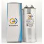GEDIZA 80 uF 80 MFD ±5% 370/440V Dual Run Round Capacitor for HEVAC, A/C for Condenser Straight Cool or AC Motor and Fan Starting or Heat Pump A/C, Pool Pumps. Model CBB65. Guaranteed to Last 5 Years