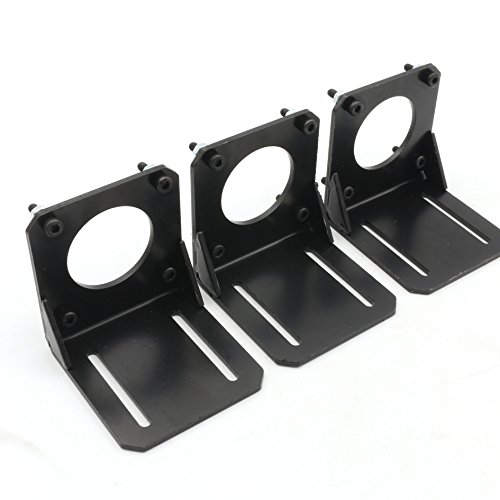3 Pièces Support de Moteur Pas à Pas NEMA 23 avec Support d'Accouplement de Fixation en Acier L Type pour Moteurs Pas à Pas 57 Accessoires pour Fraiseuse CNC, Routeur de Gravure 3 Pièces Support de Moteur Pas à Pas NEMA 23 avec Support d'Accouplement de Fixation en Acier L Type pour Moteurs Pas à Pas 57 Accessoires pour Fraiseuse CNC, Routeur de Gravure