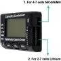 Testeur de capacité de batterie numérique HRB RC Cellmeter 7 - Testeur de tension pour LiPo, Li-ion, NiMH, Nicd - Testeur de batteries pour usages domestiques. Testeur de capacité de batterie numérique HRB RC Cellmeter 7 - Testeur de tension pour LiPo, Li-ion, NiMH, Nicd - Testeur de batteries pour usages domestiques.