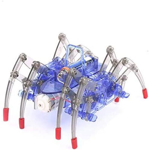 AIXICWXI DIY Spider Robot Building Kits Assemble Scientific Robot Toy Science Explorer Toys Gift for Kids