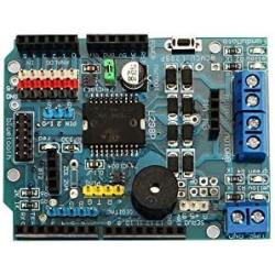 Ximimark L298P Shield R3 DC Motor Driver Module 2A H-Bridge 2 Way for Arduino UNO 2560 (1 Pcs)
