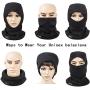 Warm Fleece Balaclava Windproof Ski Mask Cold Weather Face Mask Motorcycle Balaclava Hood Warmer Winter Sports Cap