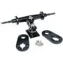 FLIPSKY 12 Inches Double Kingping Trucks for DIY Electric Skateboard | Esk8 Gold Screw Version (12 FLIPSKY 12 Inches Double Kingping Trucks for DIY Electric Skateboard | Esk8 Gold Screw Version (12