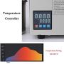 CGOLDENWALL 1500W Commercial Oil Press Machine Oil Extractor Expeller with Intelligent Temperature Controller/Industrial Motor/All Stainless Steel/CE (220V, EU/UK Plug)