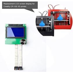 CHPOWER CR10S Screen, 2004 LCD Display Screen for Creality CR-10/ CR-10S/ CR-10S4/ CR-10S5 3D Printers with 2 Ribbon Cables