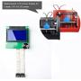 CHPOWER CR10S Screen, 2004 LCD Display Screen for Creality CR-10/ CR-10S/ CR-10S4/ CR-10S5 3D Printers with 2 Ribbon Cables
